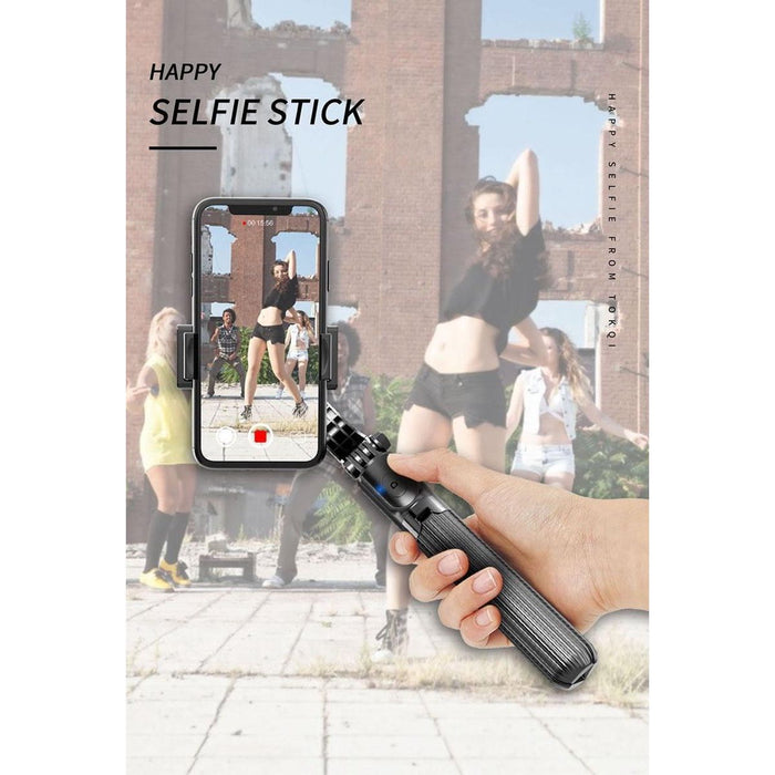 L08 Nieuwe versie Gimbal Anti shake portable – TikTok - Vloggen - smartphone stabilizer - op afstand bestuurbaar – inclusief statief – selfiestick – 360 * horizontaal en verticaal